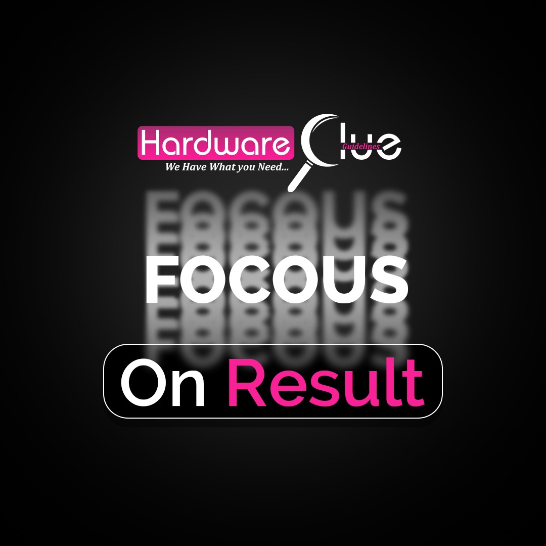 Focus on Results